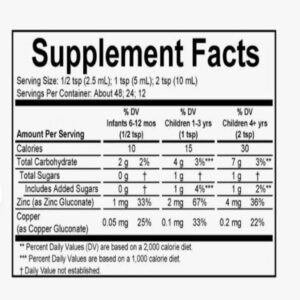 ChildLife Essentials Liquid Zinc - Hình ảnh 3