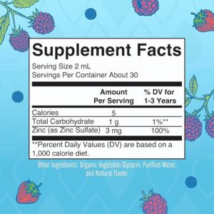 Organic Toddler Ionic Zinc Liquid Drops - Hình ảnh 2