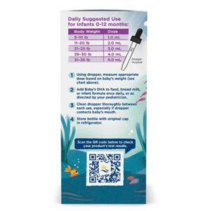 Nordic Naturals Baby's DHA - DHA cho bé dưới 1 tuổi - Hình ảnh 2