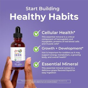 MaryRuth Organics Iron Supplement for Toddlers - Hình ảnh 4