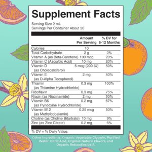 MaryRuth Organics Multivitamin for Infants (IRON FREE) - Hình ảnh 2