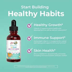 MaryRuth Organics Multivitamin for Infants (IRON FREE) - Hình ảnh 4