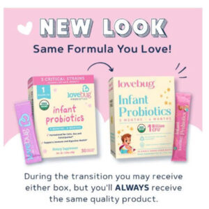 Lovebug Infant Probiotic 0-6 months - Hình ảnh 3