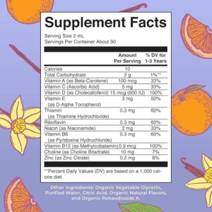 MaryRuth Organics Kids Multivitamin for Toddlers - Hình ảnh 2