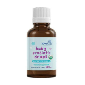 lovebug Baby Probiotic Drops with 400iu Vitamin D - Hình ảnh 3