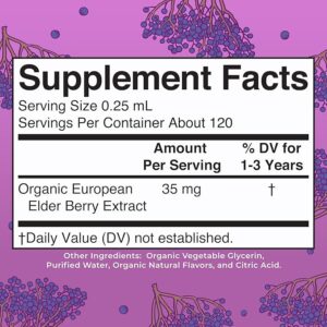 MaryRuth Organics Toddler Elderberry Syrup - Hình ảnh 2