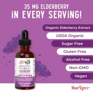 MaryRuth Organics Toddler Elderberry Syrup - Hình ảnh 5
