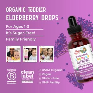 MaryRuth Organics Toddler Elderberry Syrup - Hình ảnh 6