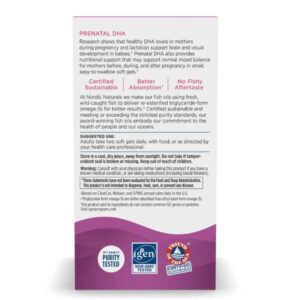 DHA Cho Bà Bầu Nordic Prenatal DHA - Hình ảnh 4