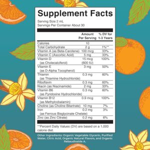 MaryRuth Organics Multivitamin & Multimineral with Iron for Toddlers - Hình ảnh 2